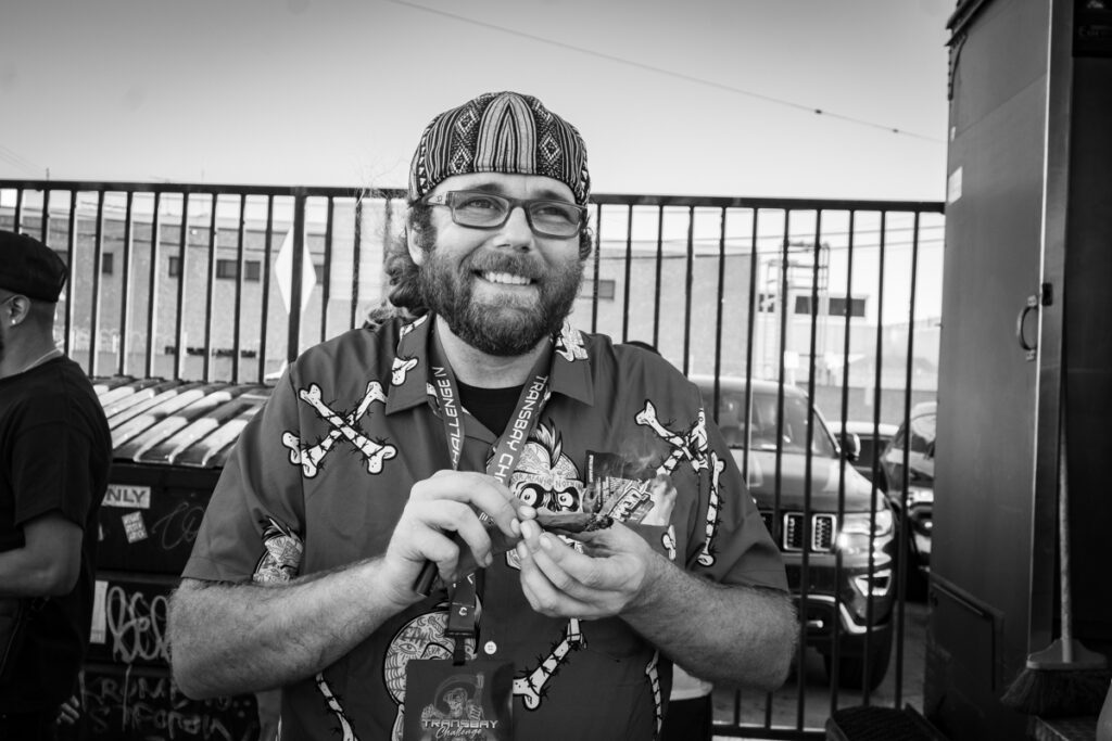 Jimi Devine at the Transbay Challenge IV, DTLA, August 13, 2022.